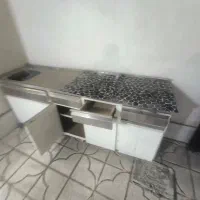 کابینت سالم و مناسب بهمراه سینک