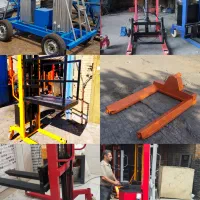 جکپالت استاکر برقی بشکه بلندکن نفربر جرثقیل بالابر