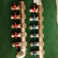 کلکتور و شیر پنج لایه بسیار تمیز