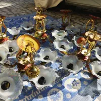 لوستر سقفی|لوستر و چراغ آویز|ایذه, |دیوار