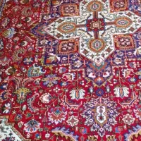 دو قطعه فرش هریس|فرش|بناب, |دیوار