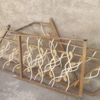 نرده پله آهنی
