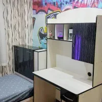 تخت و میز کامپیوتر|تخت و سرویس خواب|تهران, نارمک جنوبی|دیوار