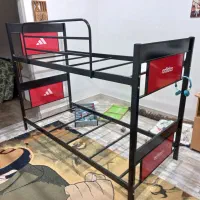 تخت خواب 2طبقه ی فلزی