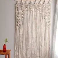 بافت انواع پرده مکرومه بافی|پرده، رانر، رومیزی|تهران, شمسآباد|دیوار