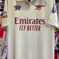 کیت دوم سفید آرسنال در سه سایز