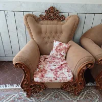 مبلمان و میزعسلی و میز ناهارخوری ست