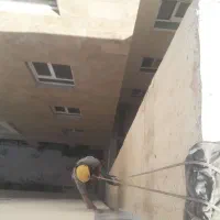 پیچ و رول پلاک نما بدون نیاز به داربست راپل طناب|خدمات پیشه و مهارت|اسلامشهر, باغ فیض|دیوار