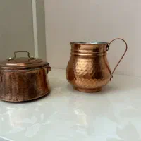 پارچ و قابلمه مسی
