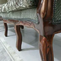 مبل ۹ نفره کلاسیک چوب راش|مبلمان خانگی و میز عسلی|اهواز, کوی ترابری|دیوار