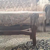 مبل 7نفره با میز وسط و گلمیز|مبلمان خانگی و میز عسلی|شیراز, شهرک برف فروشان|دیوار