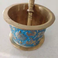 هاونگ قدیمی حکاکی شده دست ساز