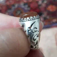انگشتر دستساز عقیق