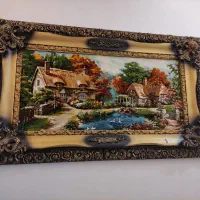تابلو فرش منظره
