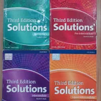 کتاب ۴ جلدی solution به همراه کتاب کار
