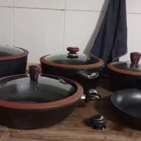 قابلمه چدن گرانیت