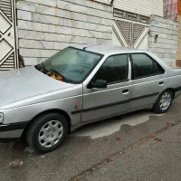 پژوروآ مدل87نقره ای دوگانه سوز