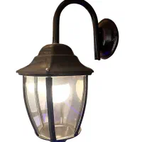 چراغ دیواری عصایی خمره ای باغی و حیاطی