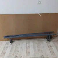 دو عدد چوب نئوپال مختص تخت خواب همراه سه عدد پایه