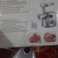 چرخ گوشت آلمانی اصل بدنه استیل تیغه فولادی نونو|خردکن، آسیاب، غذاساز|اسفراین, |دیوار