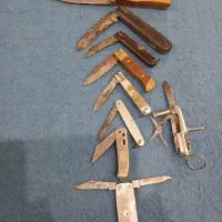 تعداد 10 عدد چاقو قدیمی