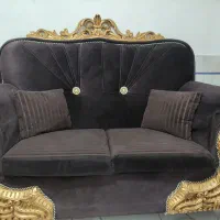مبل هفت نفره همراه میز عسلی