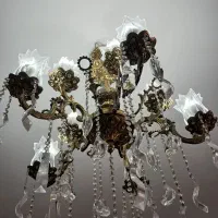 لوستر برنز|لوستر و چراغ آویز|فردیس, قریشی|دیوار