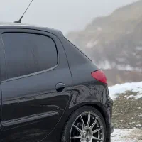 ۲۰۶ مشکی تیپ ۵ لوازمی|خودرو سواری و وانت|کرج, شهرک فهمیده|دیوار