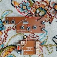 برد دسته کنترل۷کلید ۴موتور