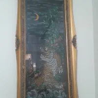 تابلو دیواری طرح شیر