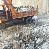 حمل خاک نخاله