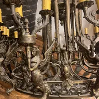 لوستر برنز فرشته|لوستر و چراغ آویز|تهران, آجودانیه|دیوار