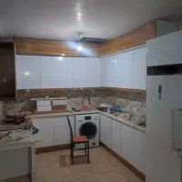 کابینت /سفید/درب طرحدار/نکات طلایی/کدEH8234