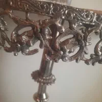 جا گلدانی یا جا تلفنی برنج|صنایع دستی و سایر لوازم تزئینی|ورامین, ورامین|دیوار