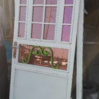درب و پنجره  با شیشه در  حد نو|مصالح و تجهیزات ساختمان|خورموج, |دیوار