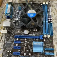 مادربرد h61 با فن cpu|قطعات و لوازم جانبی رایانه|تهران, علم و صنعت|دیوار