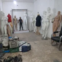 قفسه مانکن رگال چوبکار دگیره ال ای دی پاچال