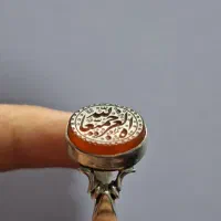 انگشتر عقیق پرتغالی