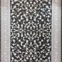 فرش چهل مقام کد ۱۲۴۴۰۰ ریز بافت مدل شکارچی|فرش|شیراز, فرگاز|دیوار