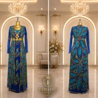 پیراهن زنانه خاص با تزیینات سنتی