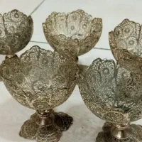 ظروف ملیله کاری ابنقره کاری