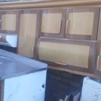 کابینت فلزی در حد در رزن|آب‌چکان و نظم‌دهنده ظروف|همدان, |دیوار