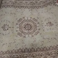 فرش ۶ متری ماشینی کرم چرک تاب