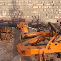 دیسک تراکتوری و دستگاه  علف تراش