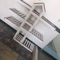 کمد|کتابخانه، شلف، قفسه‌های دیواری|مرودشت, فاز اول شهرک فرهنگیان|دیوار