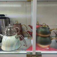 کتری قوری ترک|قوری، کتری، قهوهساز دستی|مشکیندشت, |دیوار