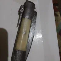 چاقو شاخ زیر خاکی عتیقه قدیمی بکر سالم