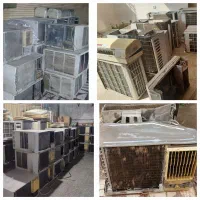 خرید و فروش ، کولر دسته دوم، سوخته، اوراقی ،خرابه