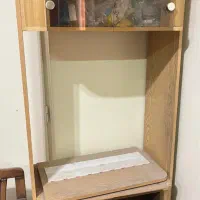 زیرتلویزیون چوبی