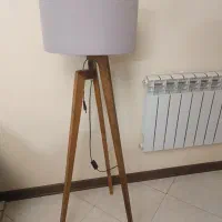 آباژور پایه چوبی|چراغ خواب و آباژور|اصفهان, بهارستان|دیوار